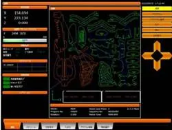 Tanaka FMRII shape drawing control screen
