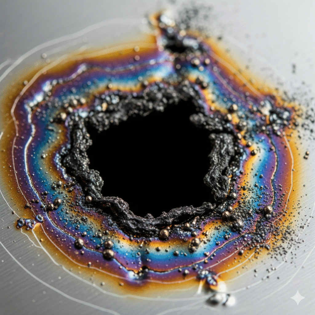 common laser cutting problems - improperly focused beam