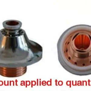 DOUBLE CHROMED NOZZLE W Ø3.5 W/COLLAR