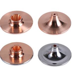 Nozzle, Precitec Compatible, D28-H15-M11, Concave (10-Pack) - Concave - 1.0mm - Copper (Single)