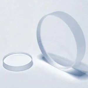 Fiber Laser Protective Window: 34mm x 1.5mm Sapphire, CCD Compatible